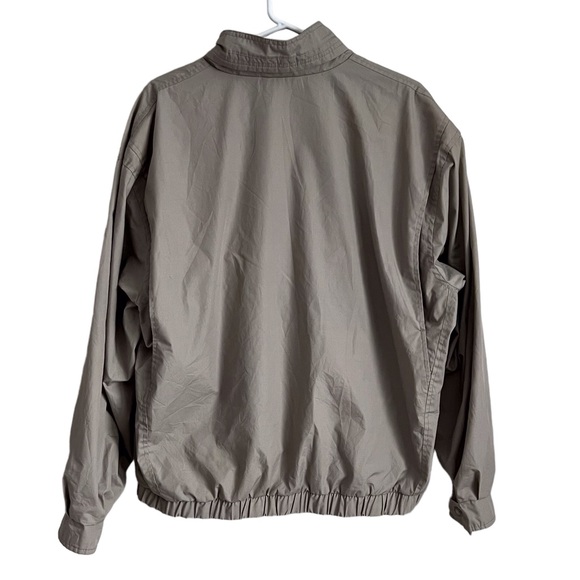Members Only Vintage Mariner Tan Bomber Jacket Windbreaker Men’s Large - Picture 3 of 9
